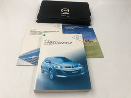 2010 Mazda CX7 CX-7 Owners Manual Handbook Set with Case OEM B03B39061 - £35.96 GBP