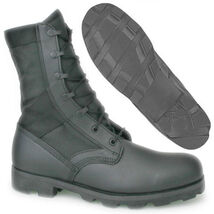 ALTAMA Hot Weather Black Jungle Soles Leather &amp; Canvas Boots 3R Regular - €26,30 EUR