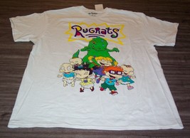 Nickelodeon Rugrats T-Shirt Large New w/ Tag 1990&#39;s Reptar Dinosaur Tommy Chucky - £15.56 GBP