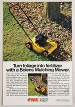 1977 Print Ad Bolens Mulching Lawn Mowers FMC Corp Port Washington,WI - $12.07