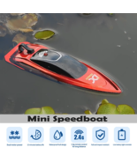 RC Boat Mini Speedboat Dual Motor Remote Control Racing Speed Boats Pool... - $22.99