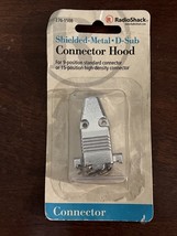 RADIO SHACK SHIELDED METAL  D-SUB HOOD 276-1508 - $7.99