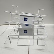 5-Medline Glove Box Wall Mounted Wire Rack Holders White Medical Gloves  - $48.84 CAD