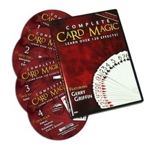 Complete Card Magic - 4 DVD Set - Learn Over 120 Effects With These Amazing DVDS - £31.10 GBP