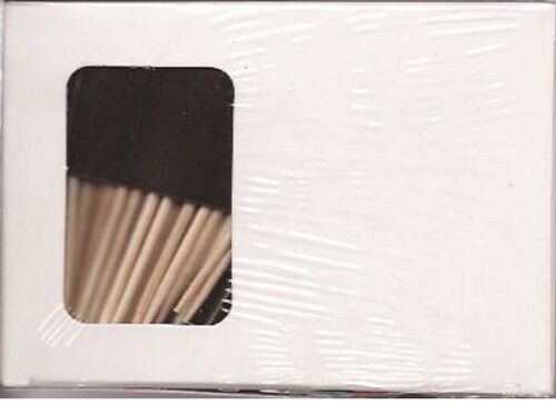 Box of 100 Black Toothpick Flags, 100 Small Mini Black Flag Cupcake Picks - $7.90