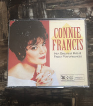 Connie Francis Her Greatest Hits &amp; Finest Performance - 3 Cd Readers Digest Oop - £16.01 GBP
