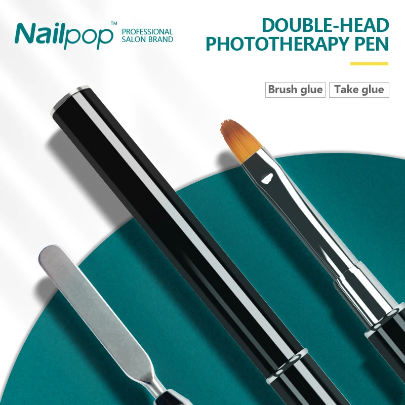 Nailpop Nail Glue Phototherapy Pen UV Gel Brush Pen Acrylic Nail Art Painting - £8.11 GBP+
