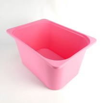 IKEA Trofast Large Pink Toy Storage Bin 16.5 x 11.75 x 9&quot; New 504.662.75 - £20.20 GBP