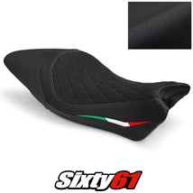 Ducati Monster 797 Seat Cover 2017 2018 2019 2020 Black Luimoto Suede Carbon - £172.99 GBP