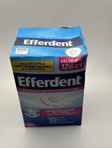 Efferdent Retainer &amp; Denture Cleaner Tablets, Complete Clean, 126 Count - $12.86