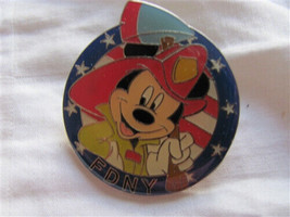 Disney Trading Pins 8609 NY Disney Galleries - FDNY Mickey Fireman - £11.01 GBP