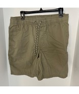 Amazon Essentials Men’s L Beige Elastic Waist Striped Drawstring Casual ... - $19.07 CAD