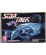 1989 AMT ERTL Star Trek 3 Piece Adversary Set Bird of Prey Plastic Model... - £75.05 GBP