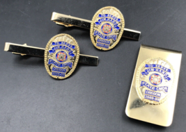 VTG Lot of Oregon VFW State Commander Jim Hand 2008-09 Tie Bar &amp; Money Clip - £18.20 GBP