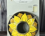 Yankee Candle Illuma-Lid for 14.5 &amp; 22 oz Jar Candles - Sunflower - £15.20 GBP