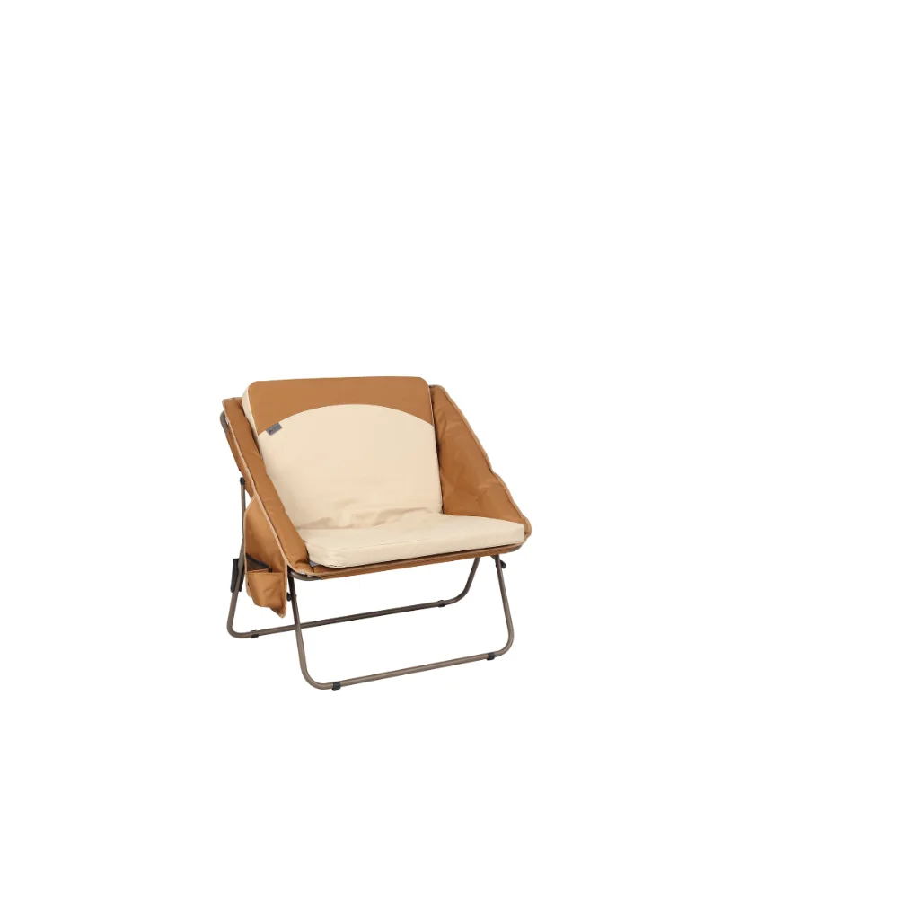 Ozark Trail Camping Chair, Brown and Beige, Adult - £89.54 GBP