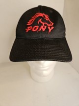 Pacific Headwear Pony Youth Red And Black 805M Baseball Cap - £7.50 GBP