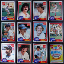 1981 Topps Coca-Cola Boston Red Sox Baseball Cards Complete Your Set U Pick 1-11 - £0.78 GBP