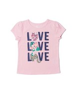 Epic Threads Little Girls Short Sleeve Text T-shirt - Crystal Rose, Size 6X - £6.99 GBP