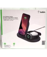 Belkin Boost up 3-in-1 Fast Wireless Charging Stand iPhone/Apple Watch O... - £25.11 GBP