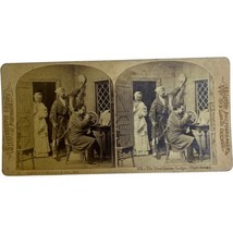 Antique Stereoscope Stereoscopic Card Melander &amp; Bro. Chicago #101 Noisy... - $23.12