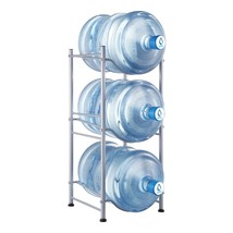 VEVOR 3 Tiers Water Jug Holder Single Row Water Bottle Rack for 3 Bottle... - $54.94
