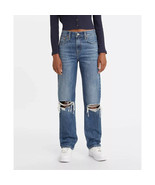 Levi&#39;s® Women&#39;s Mid-Rise Low Pro Straight Jeans - Breathe Out 26 - NWT - £21.70 GBP