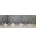 5 Clear Glass Riedel Wine Brandy Stemless Barware Liquor Glasses - £23.34 GBP