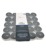 Black Unscented Indoor/Outdoor Tealight Candles, 25 Count - $254.76 MXN