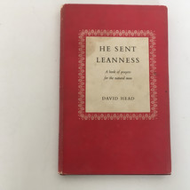 Vintage hardcover book he sent leanness a book of prayers for the natura... - $19.75