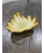 MURANO Aventurine Yellow Gold Candy Dish MCM Mid Century Modern - €25,75 EUR