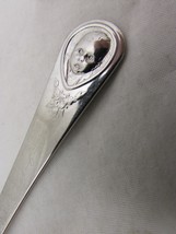 Vintage stainless steel Oneida Gerber 4 5/8&quot; baby spoon w/inscription - £4.20 GBP