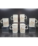 6 Bladnoch Distillery Dunoon Pottery Mugs Set Scotch Whisky Coffee Cups ... - £62.96 GBP