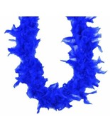 Royal Blue 45 Gm 2 yds Dress Up Costume Chandelle Feather Boa - £7.73 GBP