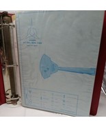 Vintage Klingon D-7 Class Battle Cruiser U.S.S Enterprise Binder - $26.73