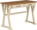 Osp Home Furnishings Jericho Rustic 42 Inch Writing Desk With 2 Drawers ... - $392.99