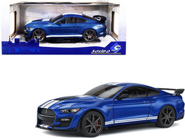 2020 Ford Mustang Shelby GT500 Fast Track Ford Performance Blue Metallic w White - £58.57 GBP