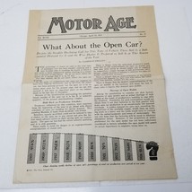 Motor Age 1925 Newsletter Open Cars Convertible Sales Report - £14.84 GBP