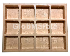 Concrete Stone Mold. Concrete Wood Logs WS 5902. Stepping Stone Mold, St... - $267.59