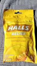 HALLS Relief Honey Lemon Flavor Cough Drops, 1 Bag 30 Ct (O1) - £11.03 GBP