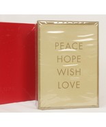 Red Envelope Good Tidings Candle Set Sealed Vintage New Holiday Scents - $20.49