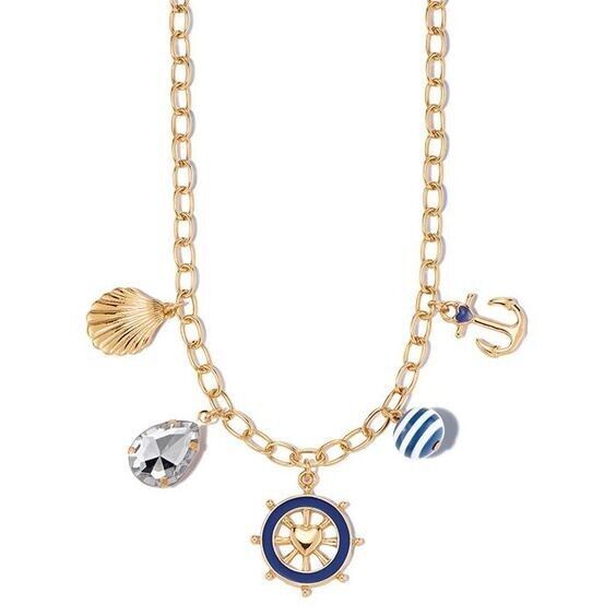 AVON "SMOOTH SAILING CHARM NECKLACE" ~ NEW SEALED!!! - $18.52