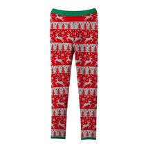 Sweater Leggings Girls Size Large 14-16 Reindeer Christmas Its Our Time Red - £7.73 GBP