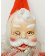 Wis-ton 14.5&quot; Santa Claus Christmas Coca-Cola Plush VTG Doll Rubber Face... - £35.73 GBP