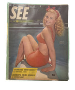 See Nov 1946 Vtg Magazine Adele Mara Swimsuit Cover - America Fascist - ... - £19.36 GBP