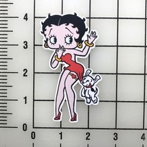 Betty Boop And Dog 4&quot;&quot; Tall Vinyl Decal Sticker New - £9.33 GBP