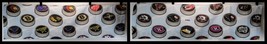 MA) Vintage 2-piece NHL Hockey Puck Window Valance Curtains 40&quot; x 11&quot; - €10,24 EUR