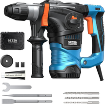 Seesii Heavy Duty Rotary Hammer: 13 Amp 1-1/4" Sds-Plus Demolition Hamme... - $203.80