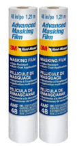 3M Hand Masker Advanced Masking Film, 8 Rolls, 48 in x 180 ft 2 Roll - £28.05 GBP