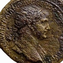 Rare TRAJAN Dupondius Radiate bust/DACIA, Military Standard, Children La... - $236.55